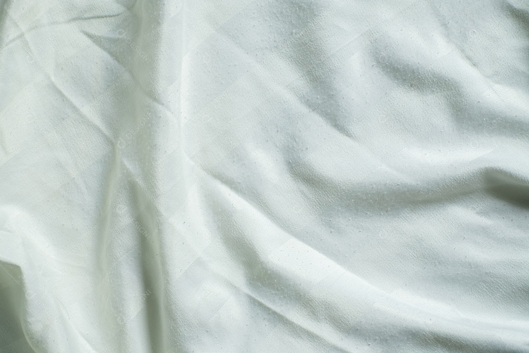 Fundo texturizado de tecido branco