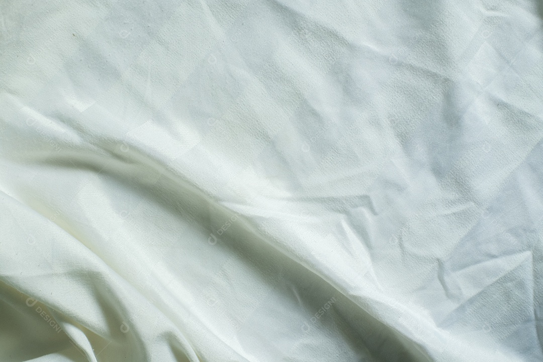 Fundo texturizado de tecido branco