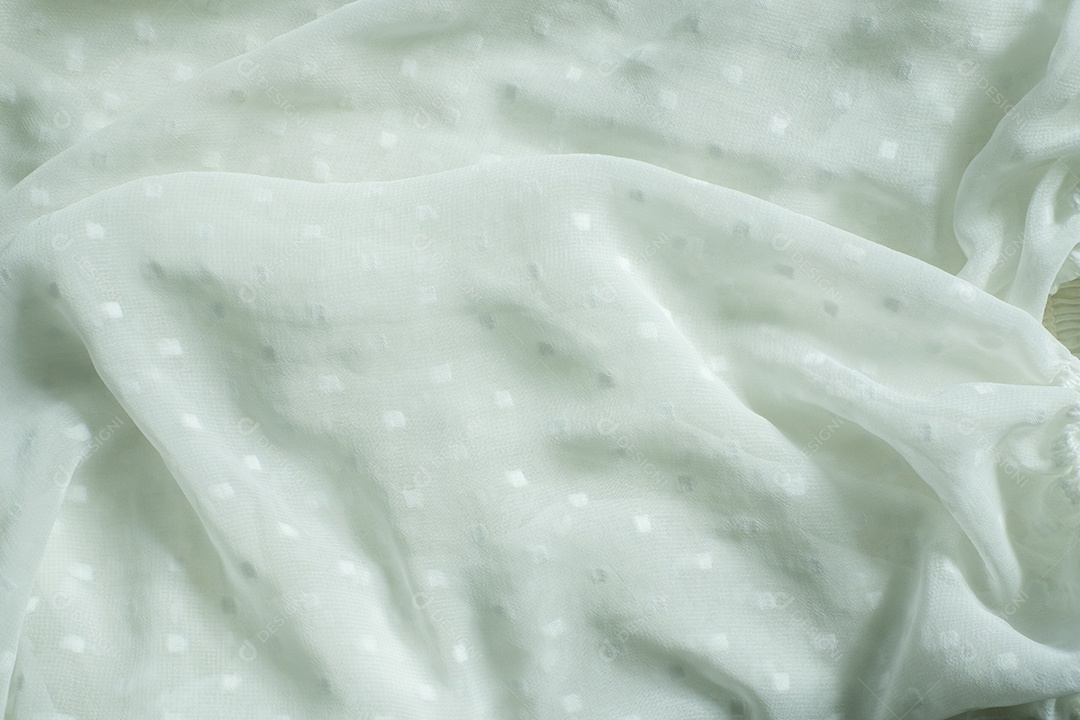 Fundo texturizado de tecido branco