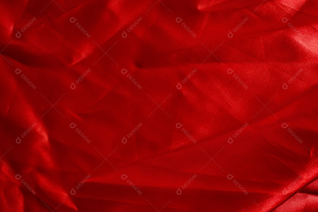 Fundo texturizado de tecido vermelho