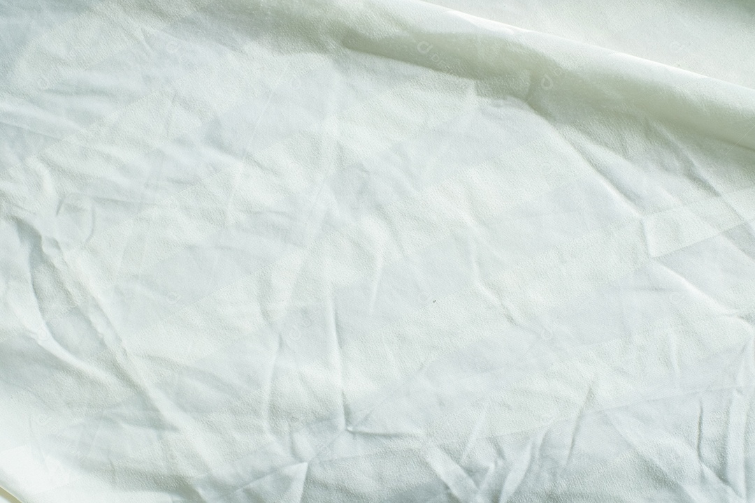 Textura gradiente de roupa de cama branca
