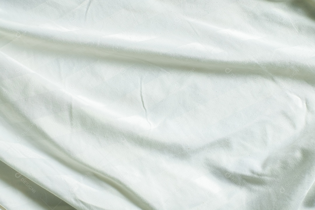 Textura gradiente de roupa de cama branca