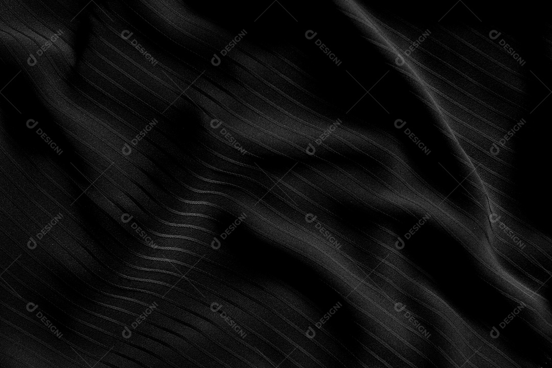 Fundo texturizado de tecido preto