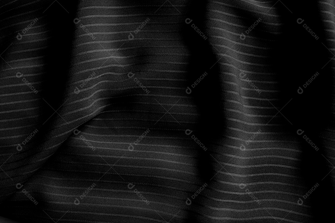 Fundo texturizado de tecido preto