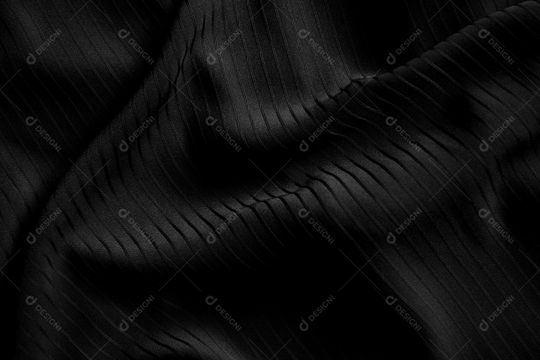 Fundo texturizado de tecido preto