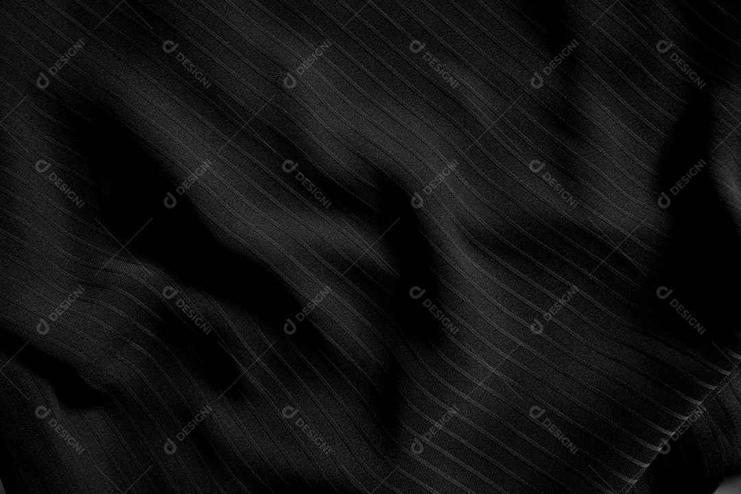Fundo texturizado de tecido preto
