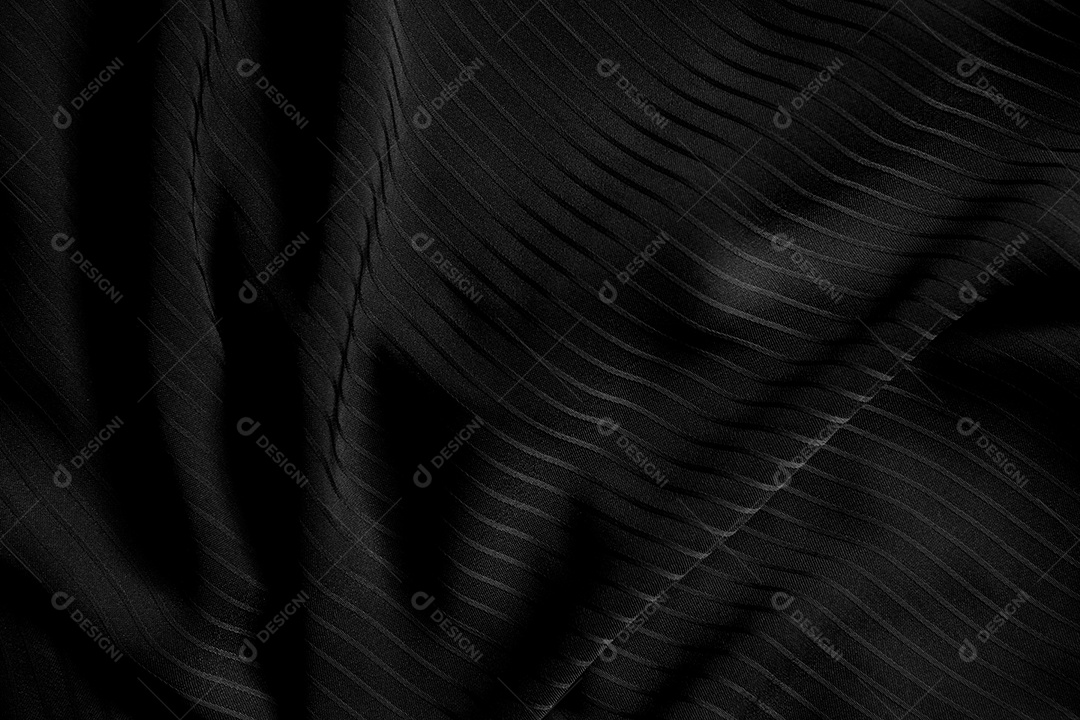 Fundo texturizado de tecido preto