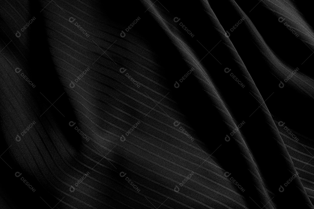 Fundo texturizado de tecido preto