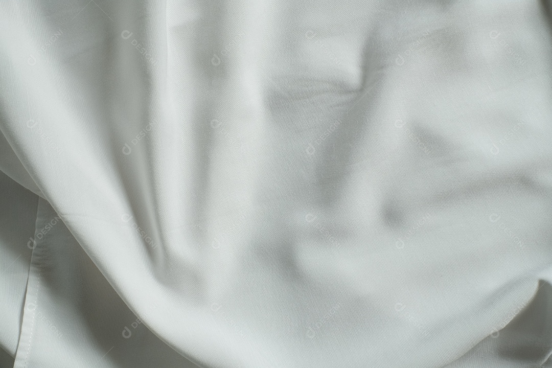 Fundo texturizado de tecido branco