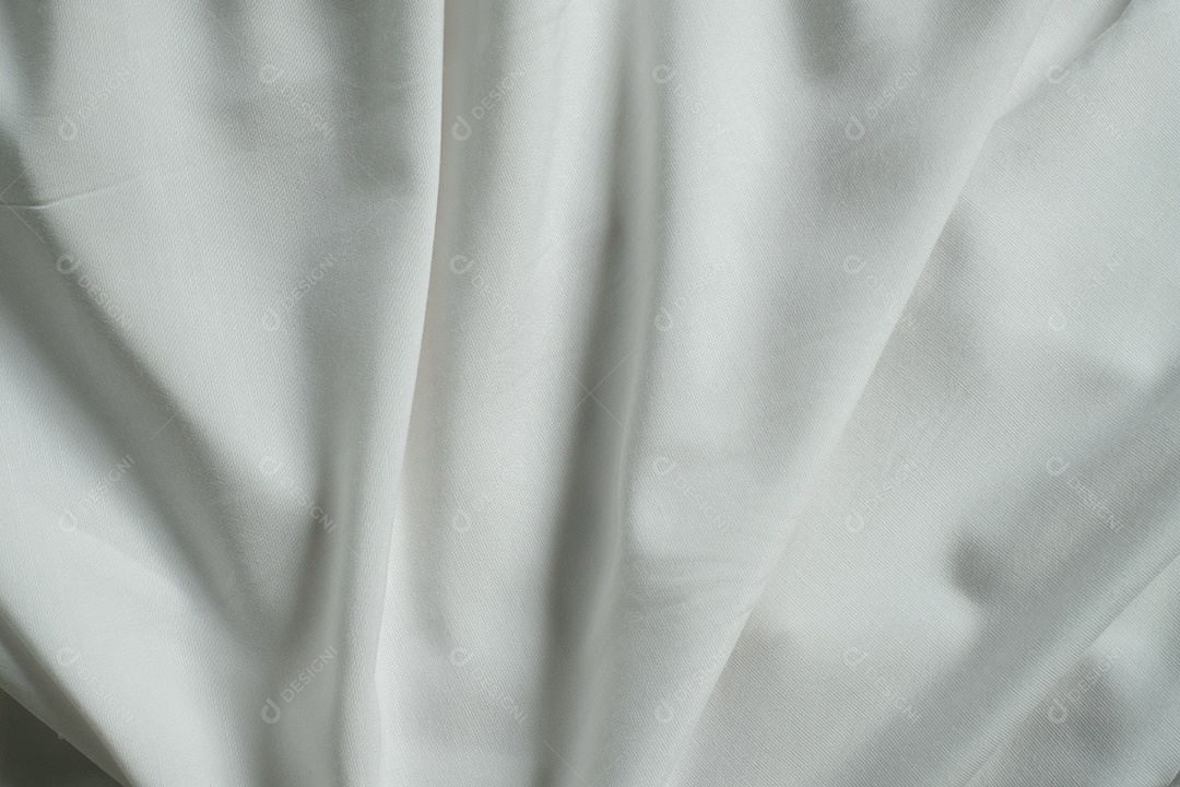 Fundo texturizado de tecido branco