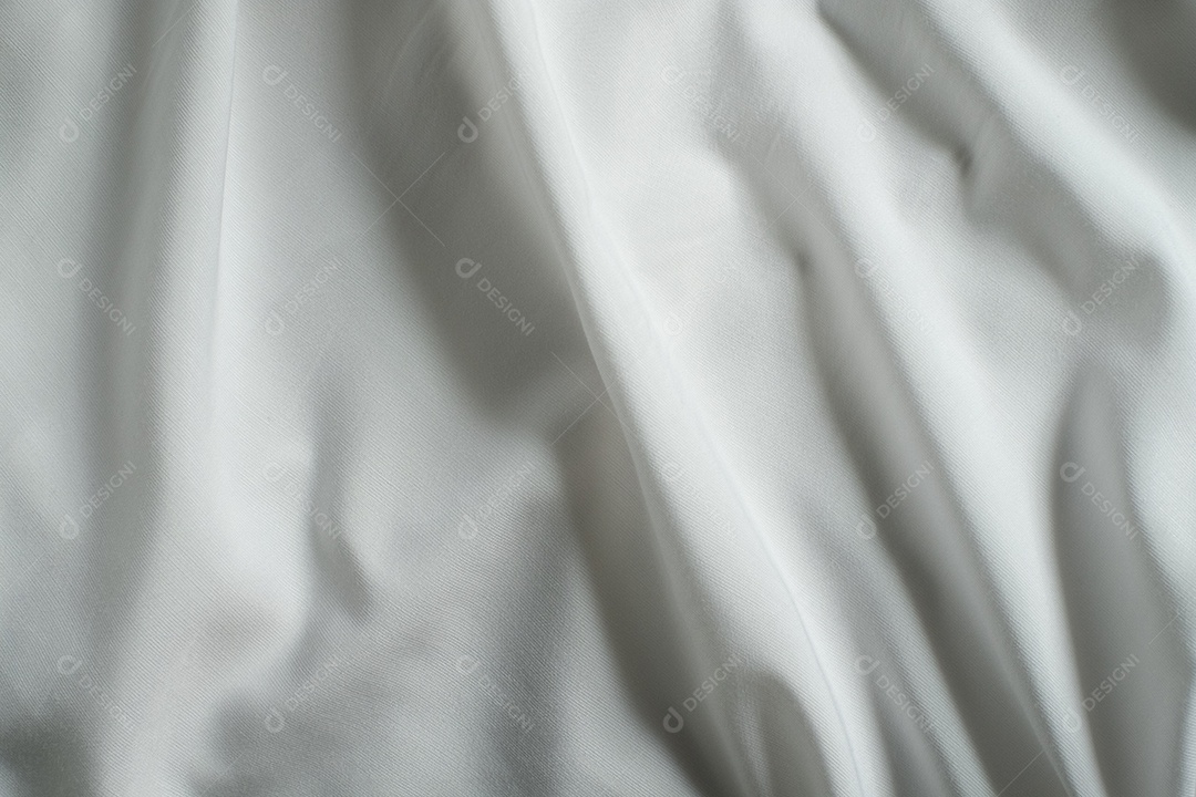 Fundo texturizado de tecido branco