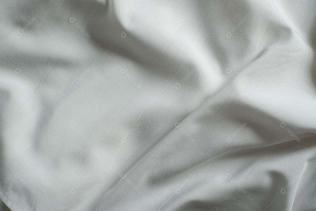 Fundo texturizado de tecido branco