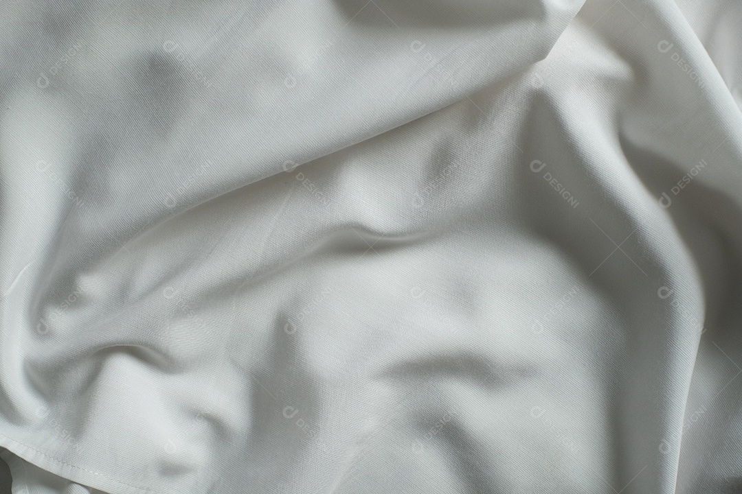Fundo texturizado de tecido branco