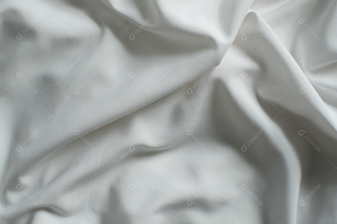 Fundo texturizado de tecido branco
