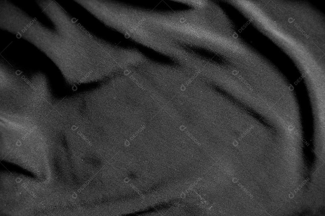 Fundo texturizado de tecido preto