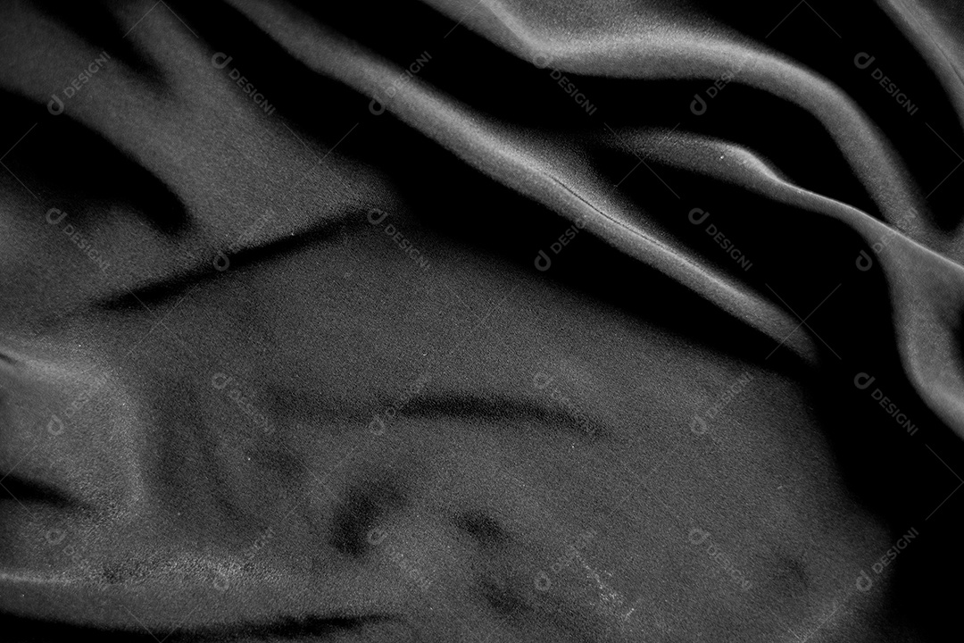 Fundo texturizado de tecido preto