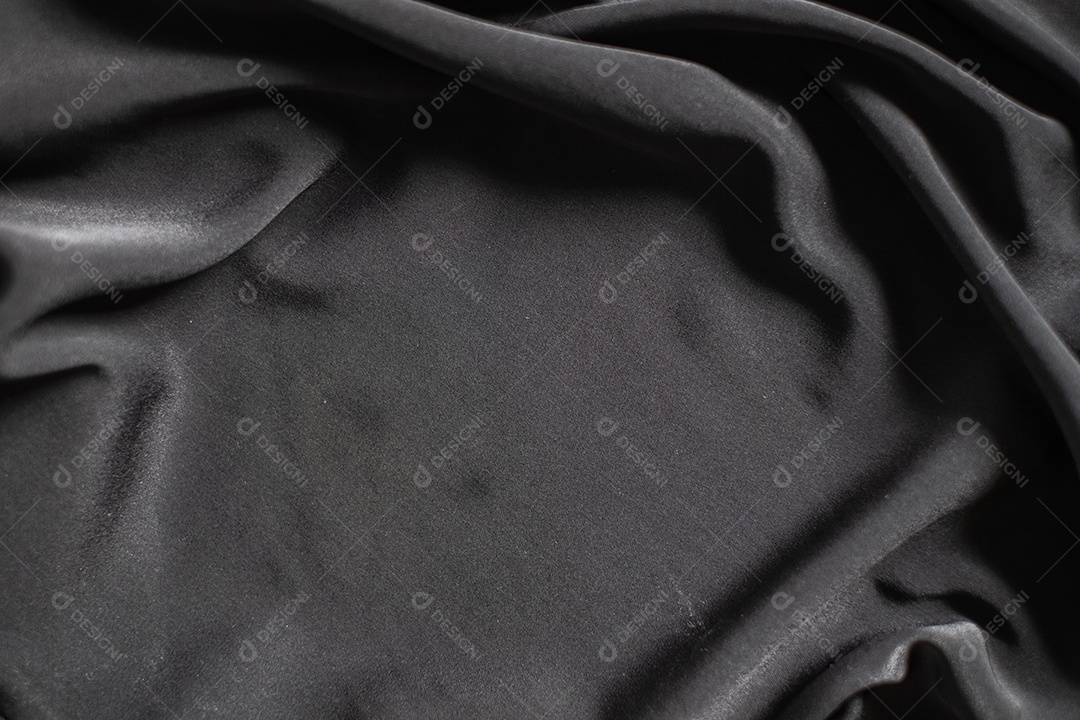 Fundo texturizado de tecido preto