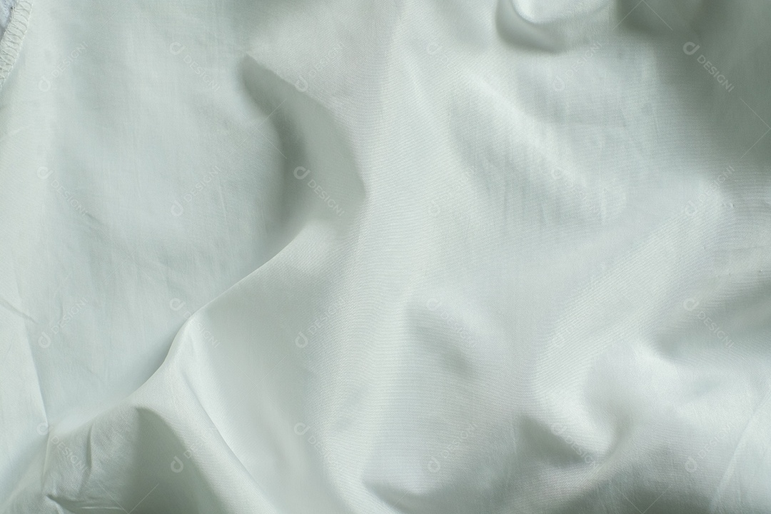 Fundo texturizado de tecido branco
