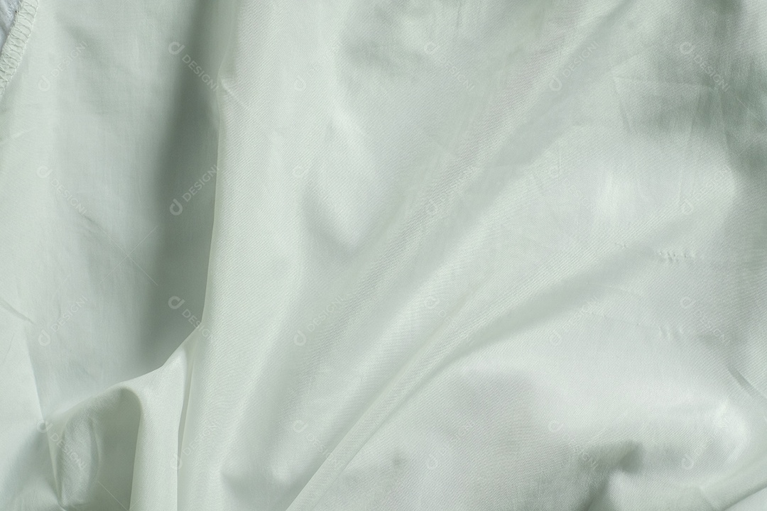 Fundo texturizado de tecido branco