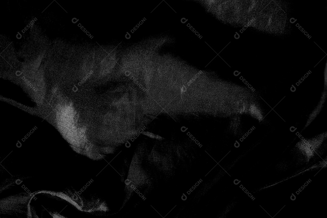 Fundo texturizado de tecido preto