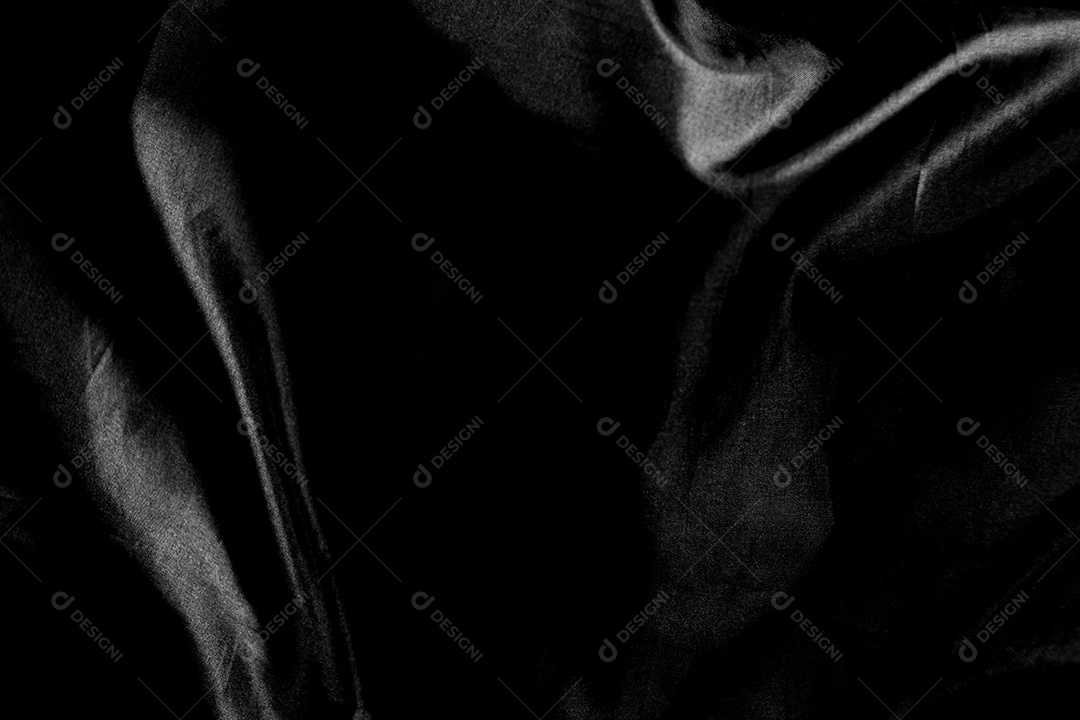 Fundo texturizado de tecido preto