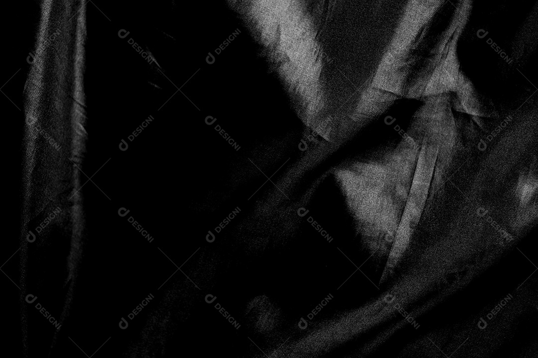 Fundo texturizado de tecido preto