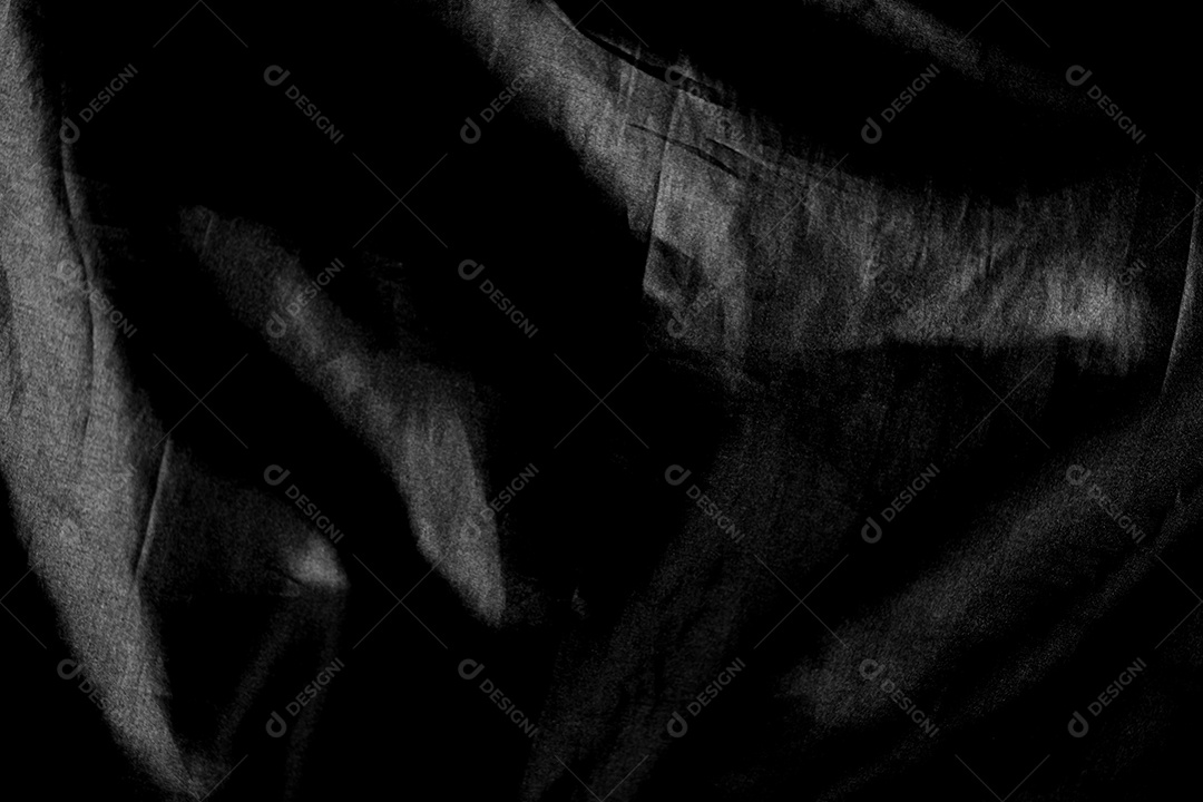 Fundo texturizado de tecido preto