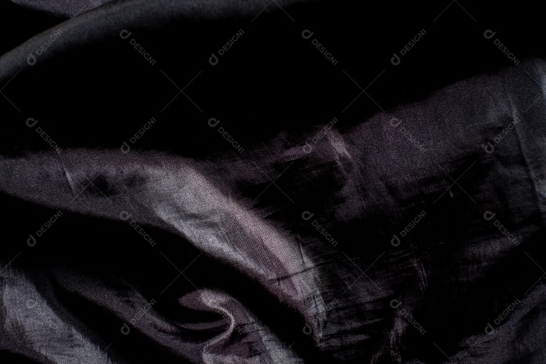 Fundo texturizado de tecido preto