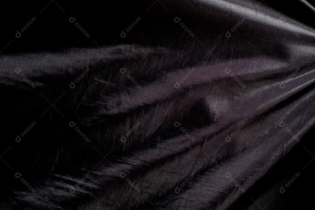 Fundo texturizado de tecido preto