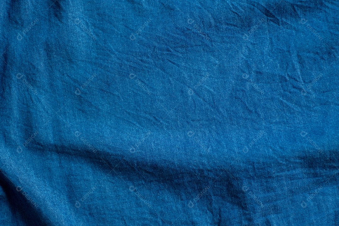 Fundo texturizado de tecido azul