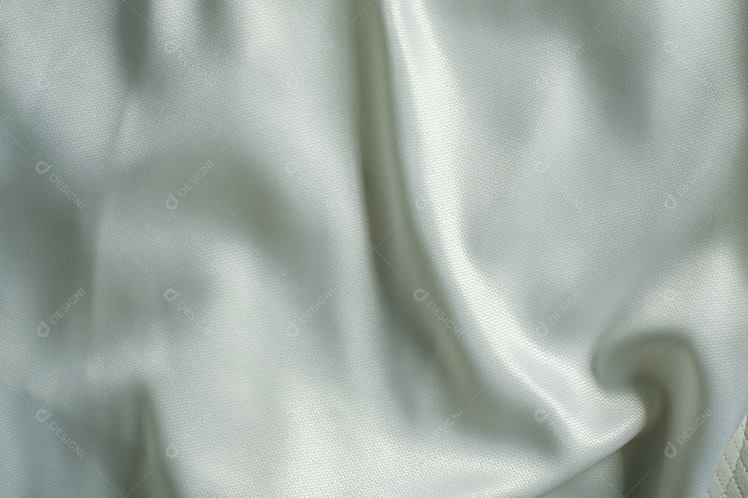 Fundo texturizado de tecido branco