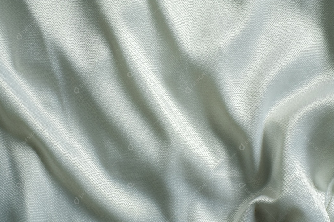 Fundo texturizado de tecido branco