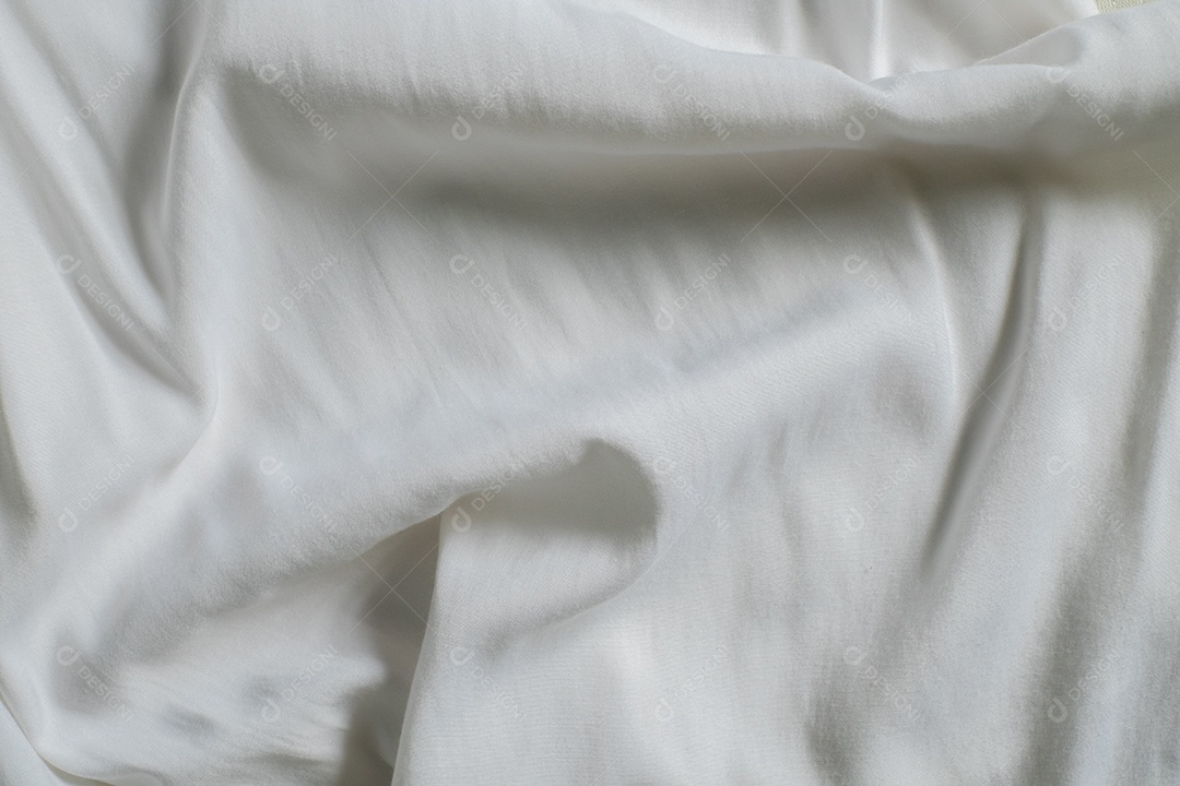 Fundo texturizado de tecido branco