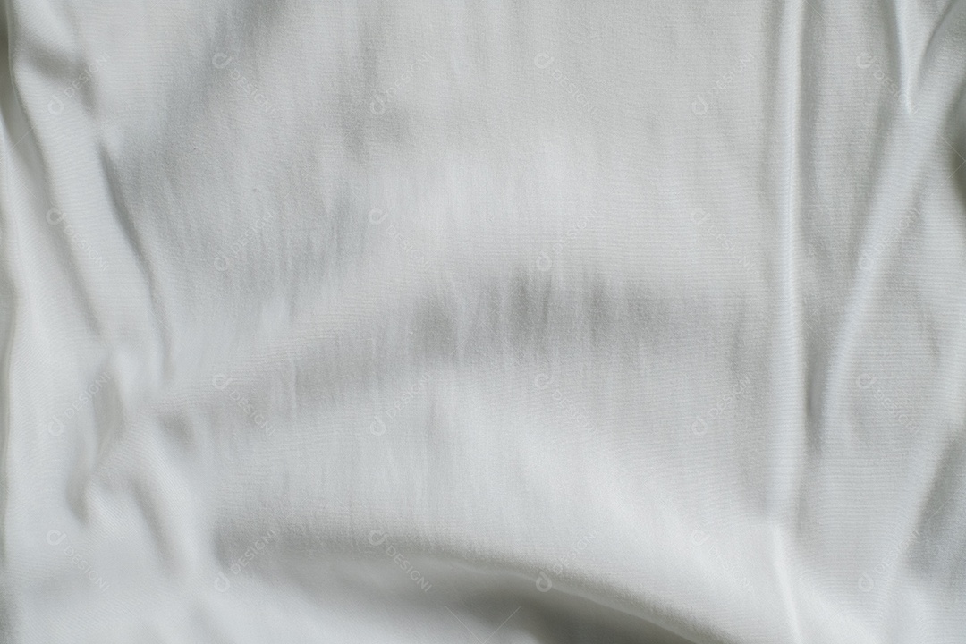 Fundo texturizado de tecido branco