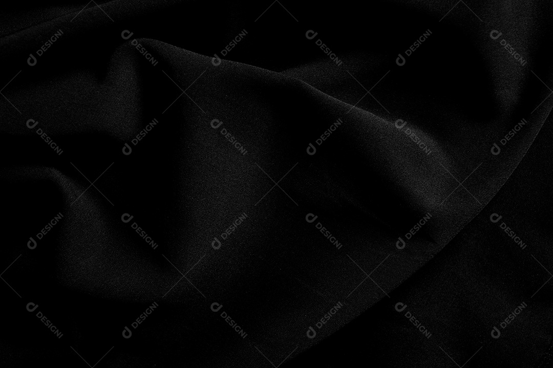 Fundo texturizado de tecido preto
