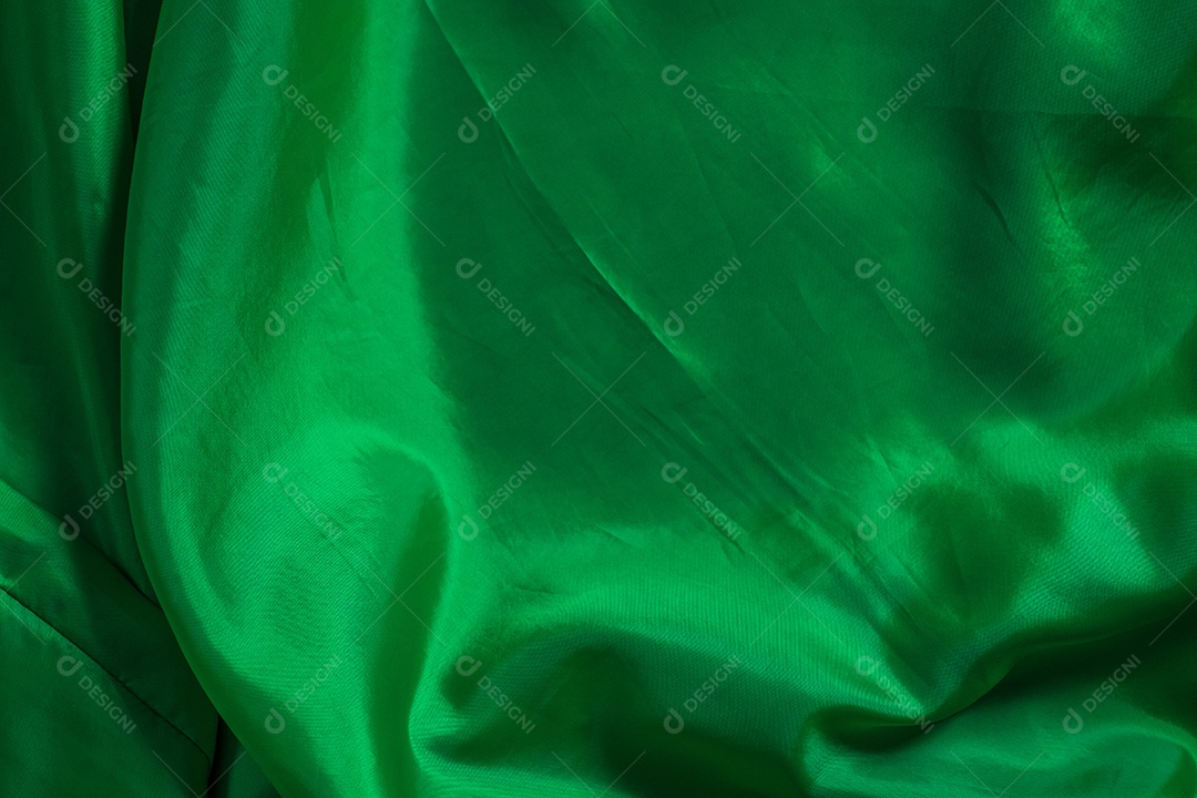 Fundo texturizado de tecido verde