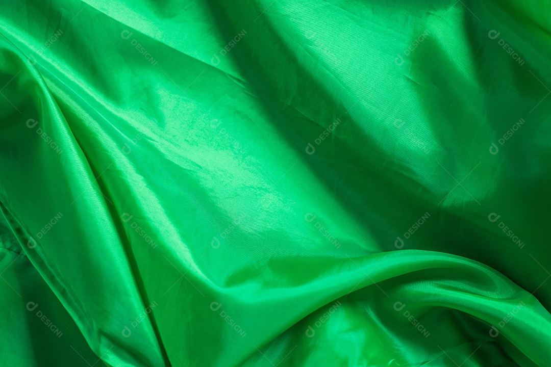 Fundo texturizado de tecido verde