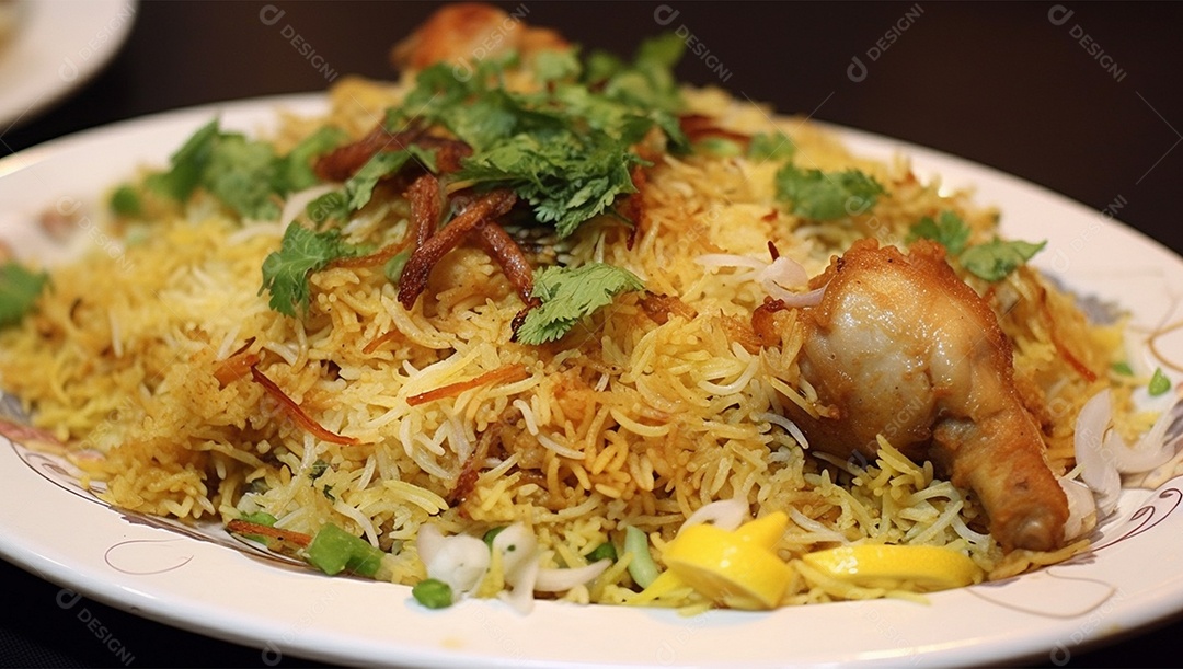 Deliciosa galinhada comida típica brasileira