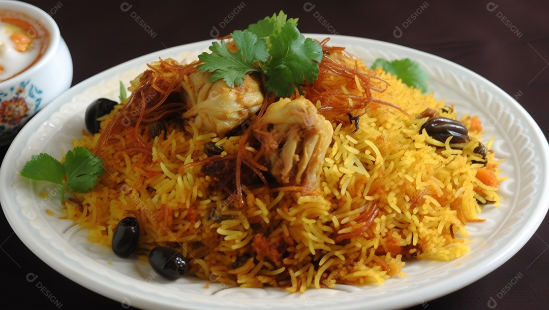 Deliciosa galinhada comida típica brasileira