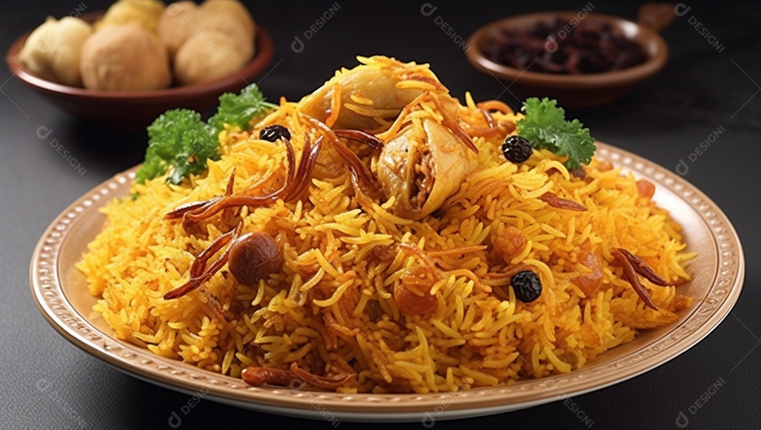 Deliciosa galinhada comida típica brasileira