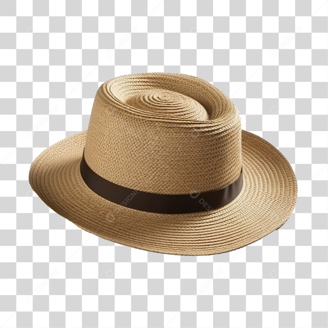 Chapéu De Palha São João Festa Junina PNG Transparente