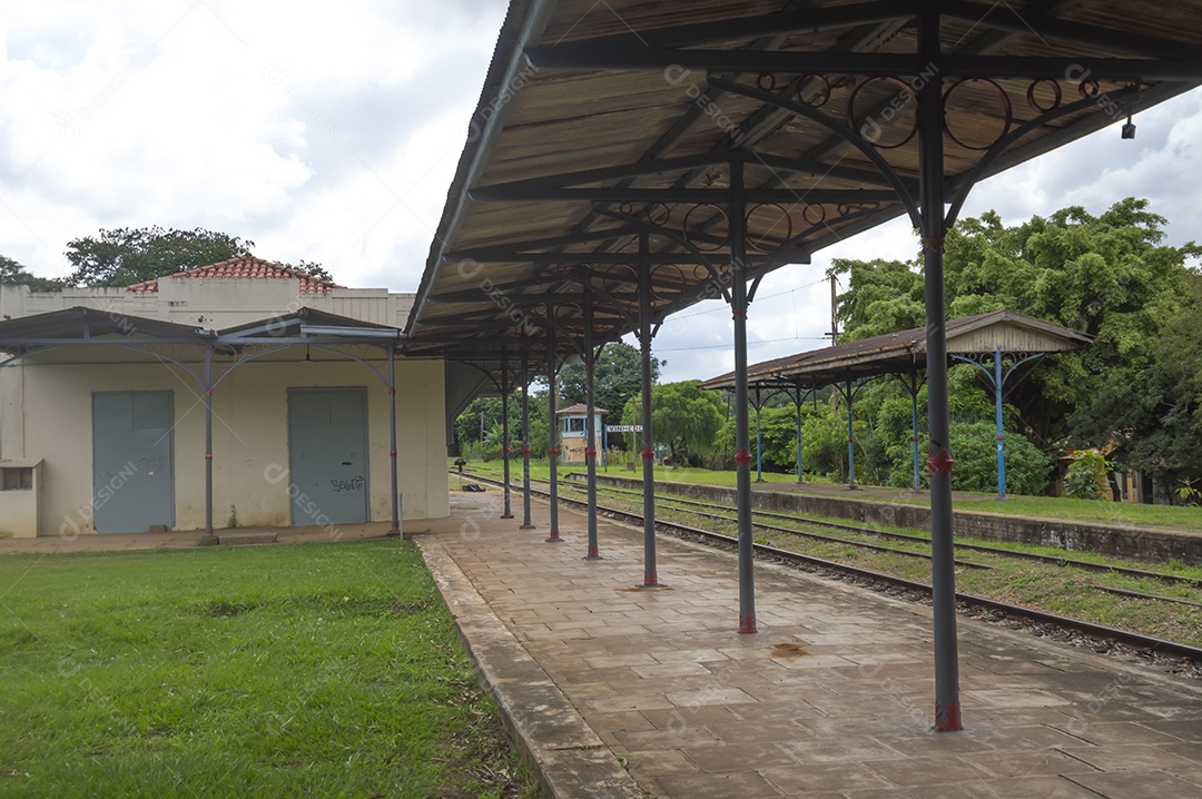 Antiga estação de trem de vinhedo