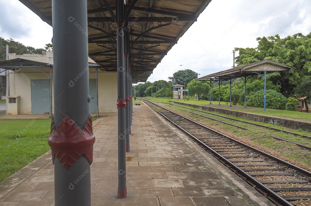 Antiga estação de trem de vinhedo
