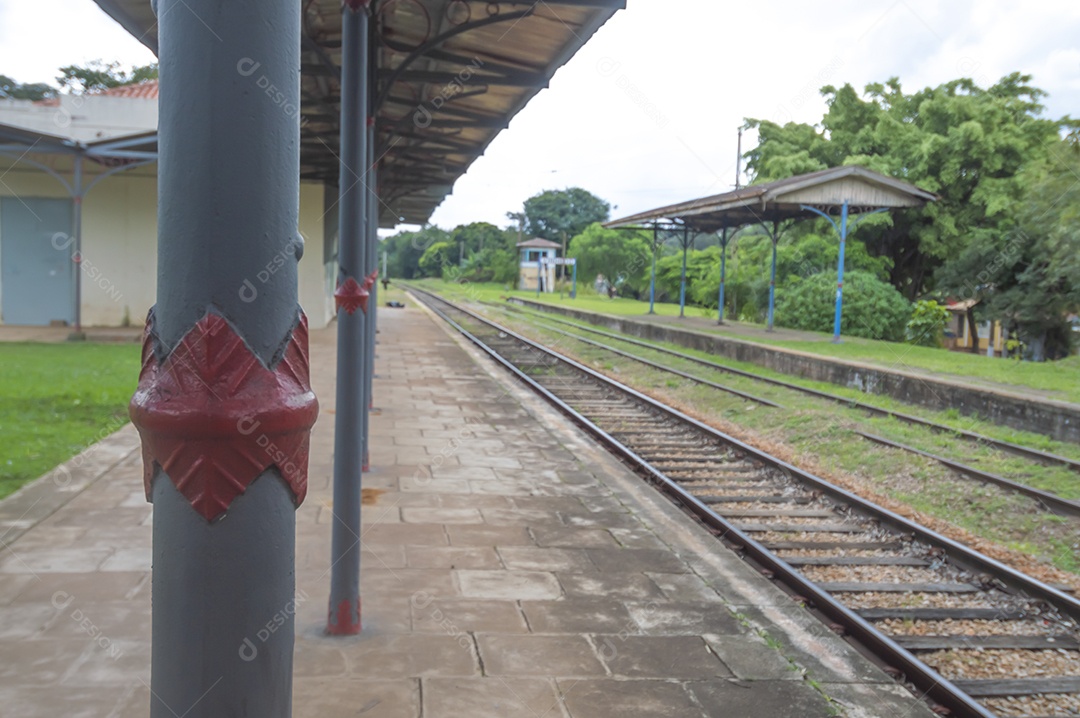 Antiga estação de trem de vinhedo