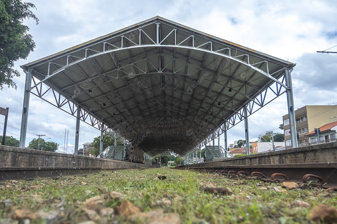 Antiga estação de trem de vinhedo