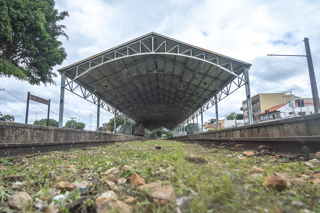 Antiga estação de trem de vinhedo