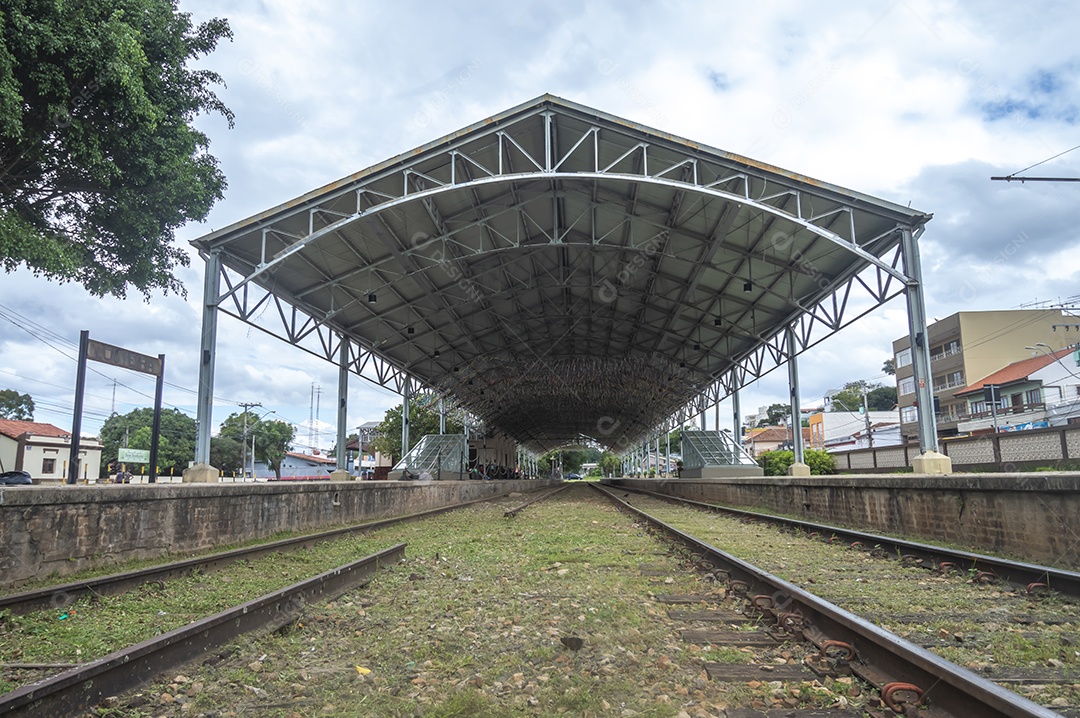Antiga estação de trem de vinhedo