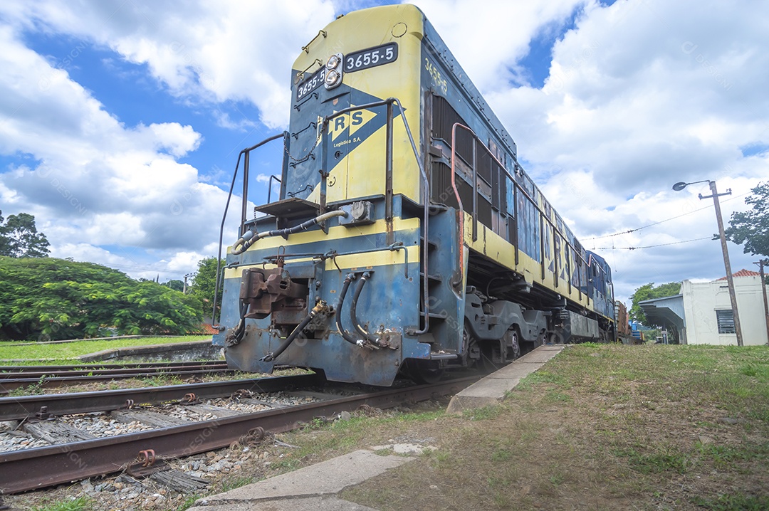 Antiga estação de trem de vinhedo