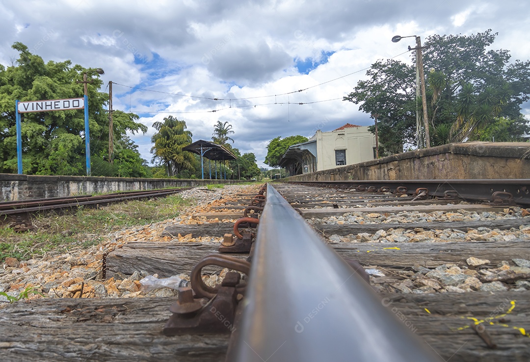 Antiga estação de trem de vinhedo