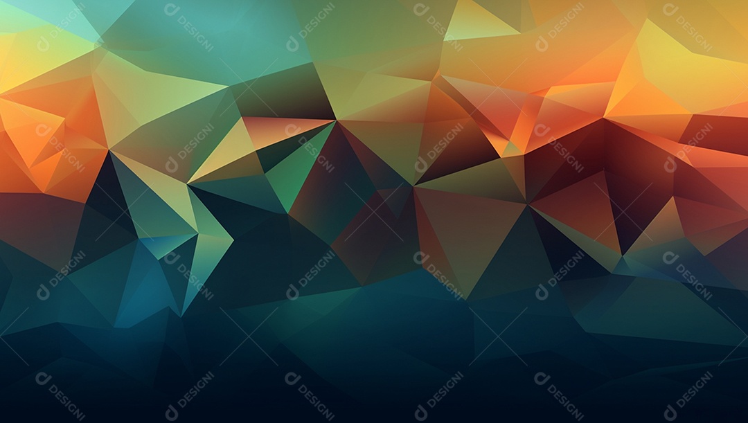 Fundo abstrato gradiente colorido